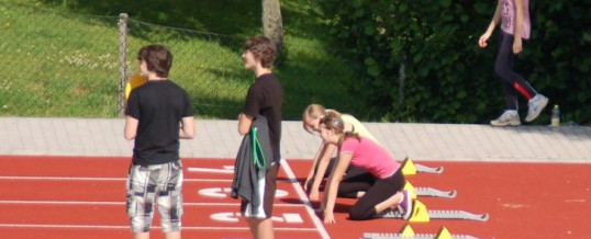 Leichtathletiksportfest Klassen 7 und 8