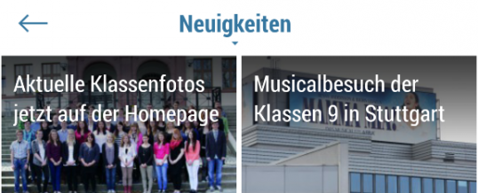 Neuigkeiten zur Smartphone App für Android!