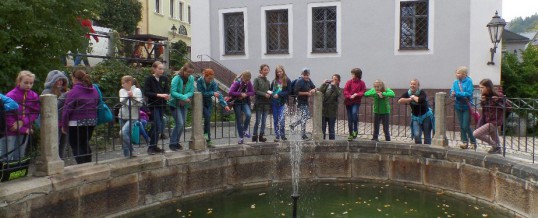 Schüler aus Bad Windsheim erkunden Schwarzenberg