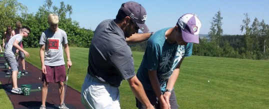 Schnupperkurs auf dem Golfplatz