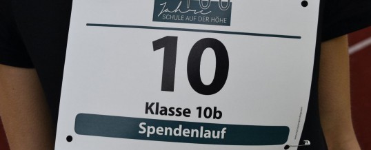 Bilder vom Spendenlauf 2