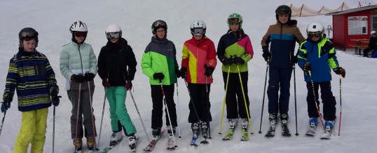 Bilder vom Skilager Klassen 7B und 7C