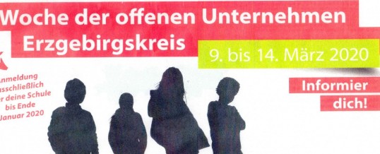 Woche der offenen Unternehmen 9.-14. März 2020