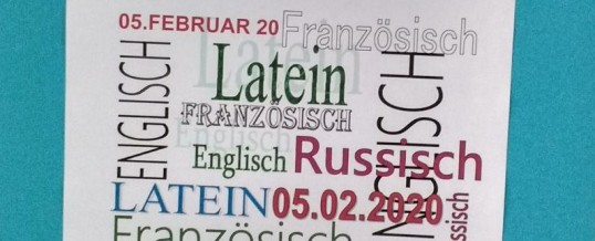 Fremdsprachenwettbewerb in den 7. Klassen: „Brecht auf in die Welt“