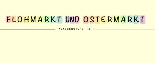 Flohmarkt und Ostermarkt 2023