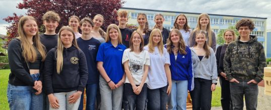 Die neuen Schulsanis sind einsatzbereit