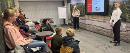 Exkursion zur Erzgebirgsparkasse