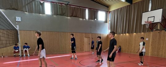 Brecht bei Jugend trainiert für Olympia