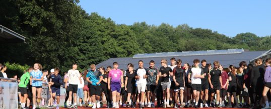 Spendenlauf der Klassen 5 bis 9