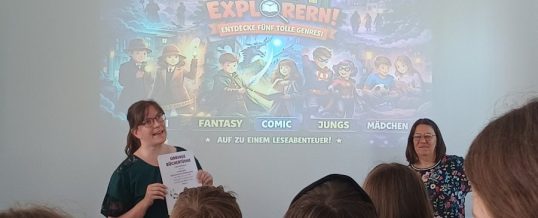 „Büchertürme“ und „Buch Explorer“